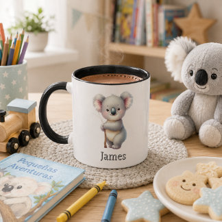 Taza para niños personalizada con diseño de animal マグカップ