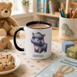 Taza para niños personalizada con diseño de animal マグカップ