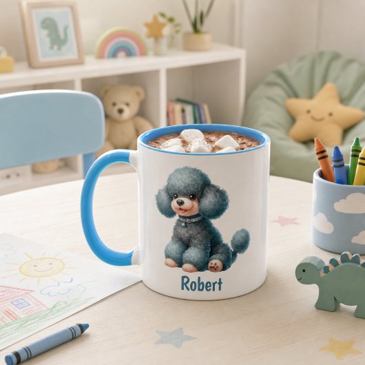 Taza para niños personalizada con diseño de animal マグカップ