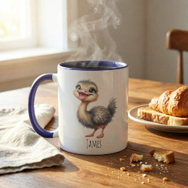 Taza para niños personalizada con diseño de animal マグカップ