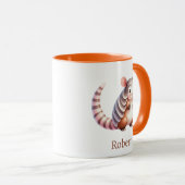 Taza para niños personalizada con diseño de animal マグカップ (正面右)