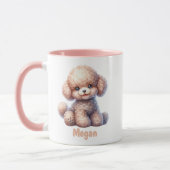 Taza para niños personalizada con diseño de animal マグカップ (左)