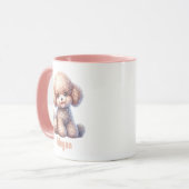 Taza para niños personalizada con diseño de animal マグカップ (正面左)