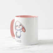 Taza para niños personalizada con diseño de animal マグカップ (正面左)