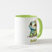 Taza para niños personalizada con diseño de animal マグカップ (正面右)
