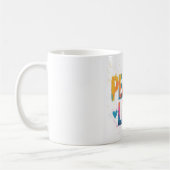 Taza Peace and Love コーヒーマグカップ (左)