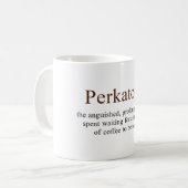 Taza Perkatory コーヒーマグカップ (正面左)