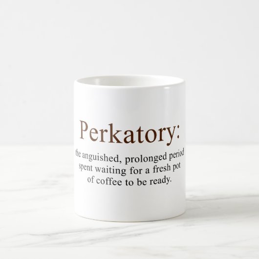 Taza Perkatory コーヒーマグカップ (中央)
