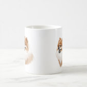 Taza perro pomerania コーヒーマグカップ (中央)