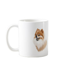 Taza perro pomerania