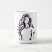 taza personalizada コーヒーマグカップ (中央)