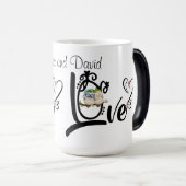 Taza personalizada de san Valentin モーフィングマグカップ (正面右)