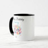 Taza personalizada “Happy Birthday”  マグカップ (正面左)