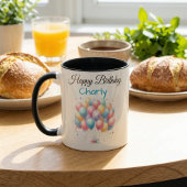 Taza personalizada “Happy Birthday”  マグカップ