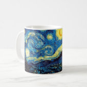 Taza personalizada “La noche estrellada” コーヒーマグカップ (正面左)