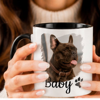 Taza Personalizada para Amantes de los Perros – Fo マグカップ