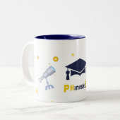 Taza Phd. ツートーンマグカップ (正面左)