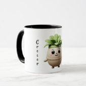 Taza Pipo Crecer – Ilustración Emocional マグカップ (正面左)
