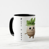 Taza Pipo Paso a Paso – Diseño Emocional マグカップ (正面左)