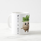 Taza Pipo Paso a Paso – Rutinas Conscientes コーヒーマグカップ (正面左)