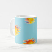 Taza playera Sol con colores コーヒーマグカップ (正面左)