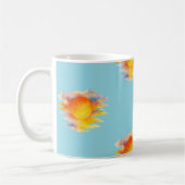 Taza playera Sol con colores コーヒーマグカップ (左)