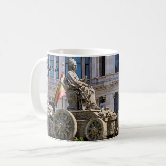 taza Plaza Cibeles, en Madrid コーヒーマグカップ