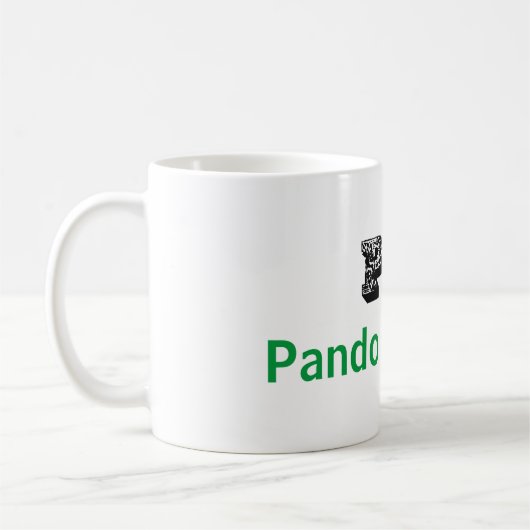 Taza PND Pando - Bolivia コーヒーマグカップ (左)