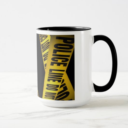 Taza "POLICE  LINE DO NOT CROSS マグカップ (右)