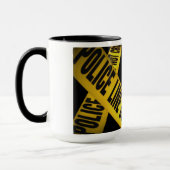 Taza "POLICE  LINE DO NOT CROSS マグカップ (左)