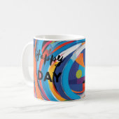 taza practica y resistente con buen diseño  コーヒーマグカップ (正面左)