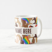 Taza PRIDE コーヒーマグカップ (正面右)