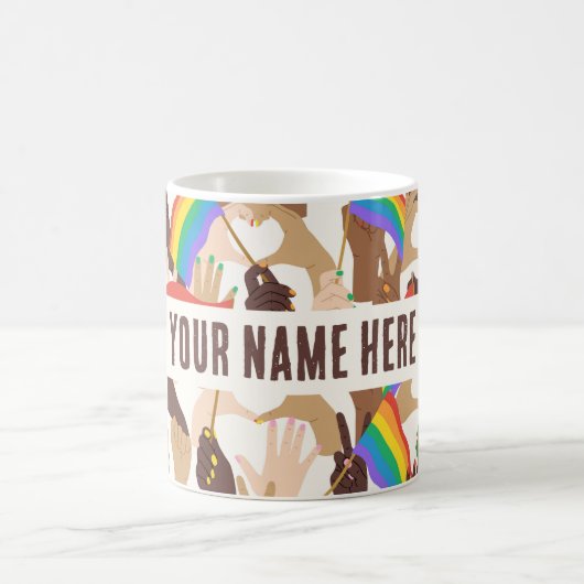 Taza PRIDE コーヒーマグカップ (中央)