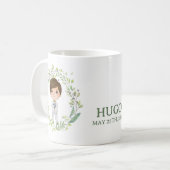 Taza Primera Comunión HUGO コーヒーマグカップ (正面左)