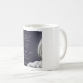 Taza Pude ver el mar morir en un río コーヒーマグカップ (正面右)
