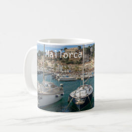 taza Puerto de Sóller en Mallorca コーヒーマグカップ