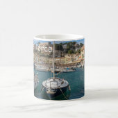 taza Puerto de Sóller en Mallorca コーヒーマグカップ (中央)