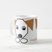 Taza Puppy 2 コーヒーマグカップ (正面左)