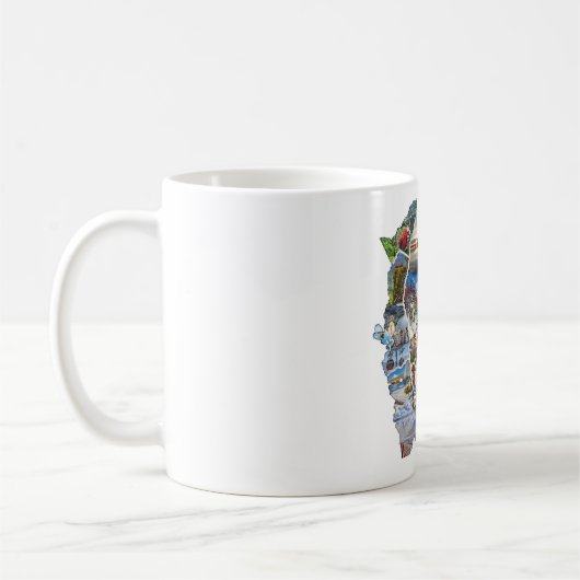 Taza recuerdo de Bolivia コーヒーマグカップ (左)