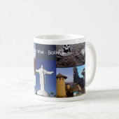 Taza recuerdo de Cochabamba Bolivia コーヒーマグカップ (正面右)