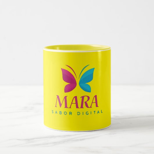 Taza regalo con diseño creativo ツートーンマグカップ (中央)