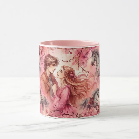 Taza "Romance" マグカップ (中央)