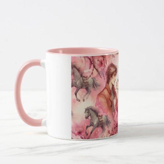 Taza "Romance" マグカップ (左)