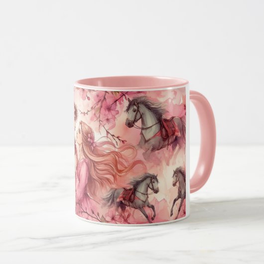 Taza "Romance" マグカップ (正面右)