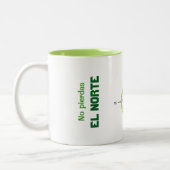 Taza Rosa de los vientos minimalista ツートーンマグカップ (左)