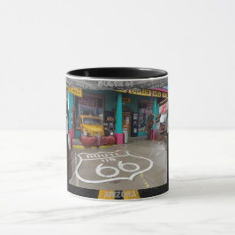 TAZA ROUTE 66, ARIONA. SELIGMAN マグカップ
