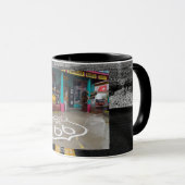TAZA ROUTE 66, ARIONA. SELIGMAN マグカップ (正面右)
