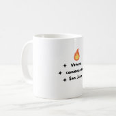 Taza San Juan コーヒーマグカップ (正面左)