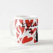 Taza scream for me コーヒーマグカップ (正面左)
