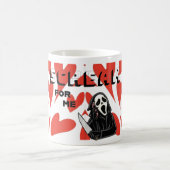 Taza scream for me コーヒーマグカップ (中央)